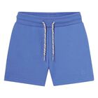 Younger Boys Blue Shorts, 2, hi-res