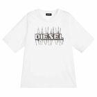 Boys White Logo T-Shirt, 1, hi-res
