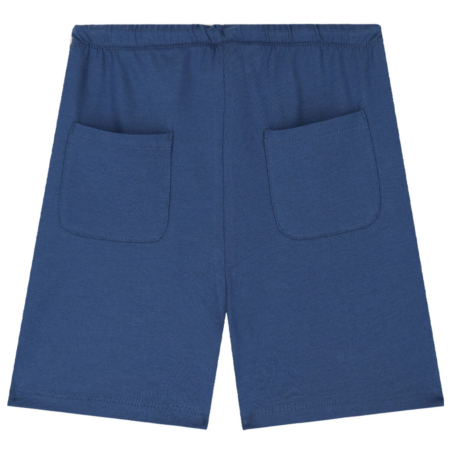 Boys Blue Logo Shorts Set, 1, hi-res