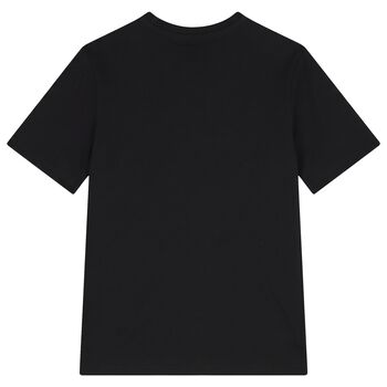 Boys Black Logo T-Shirt