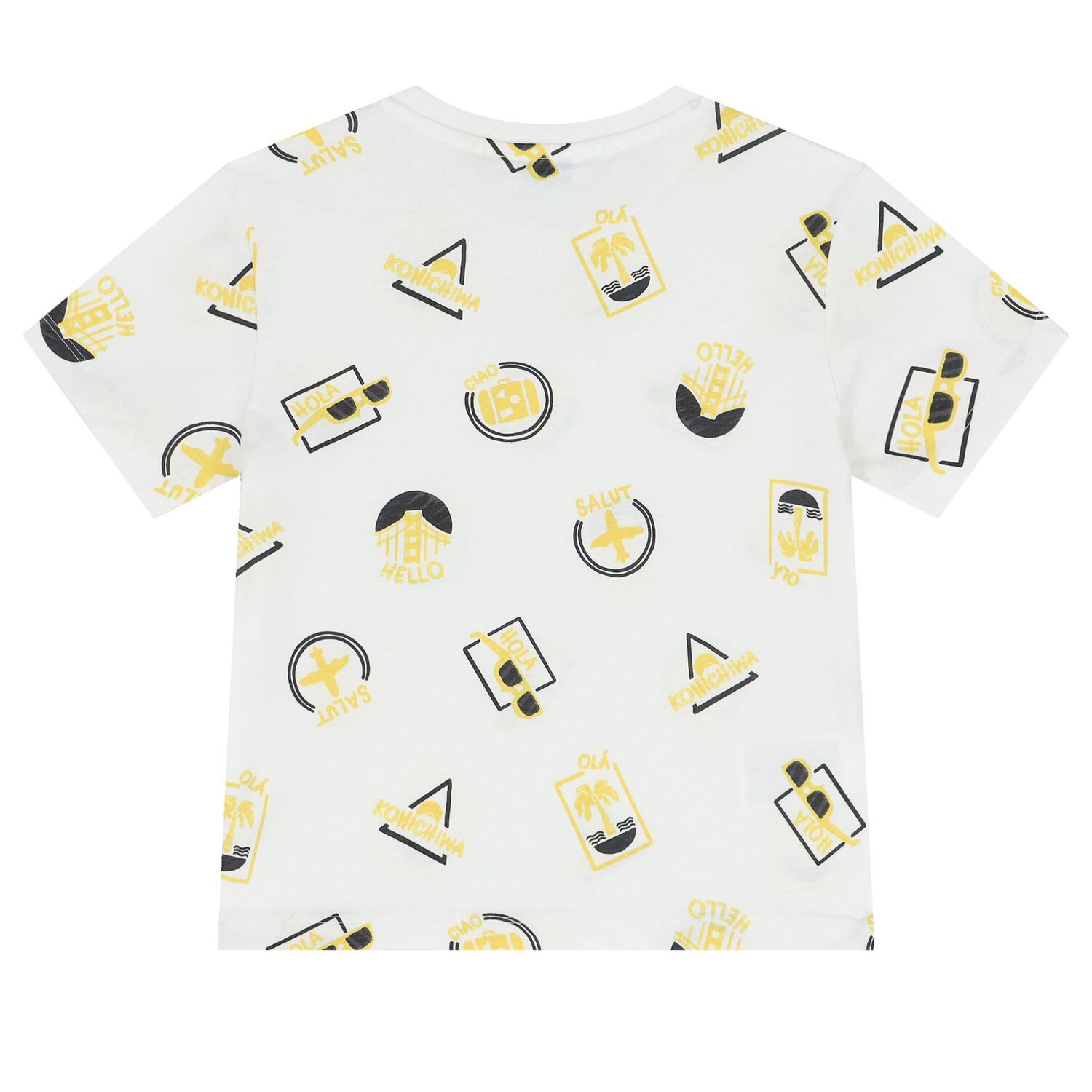 Boys Grey & White T-Shirts ( 2-Pack ), 2, hi-res