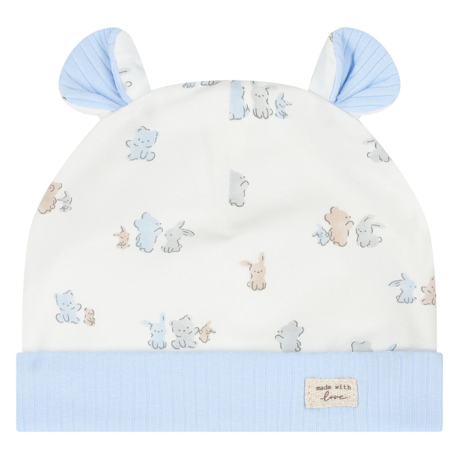 Baby Boys Blue & White Babygrow Gift Set (3 Piece), 4, hi-res image number null