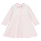 Younger Girls Pink Logo Polo Dress, 1, hi-res