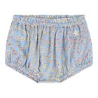 Baby Girls Blue Star Dress Set, 1, hi-res