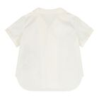 Baby Boys White Polo Shirt, 1, hi-res
