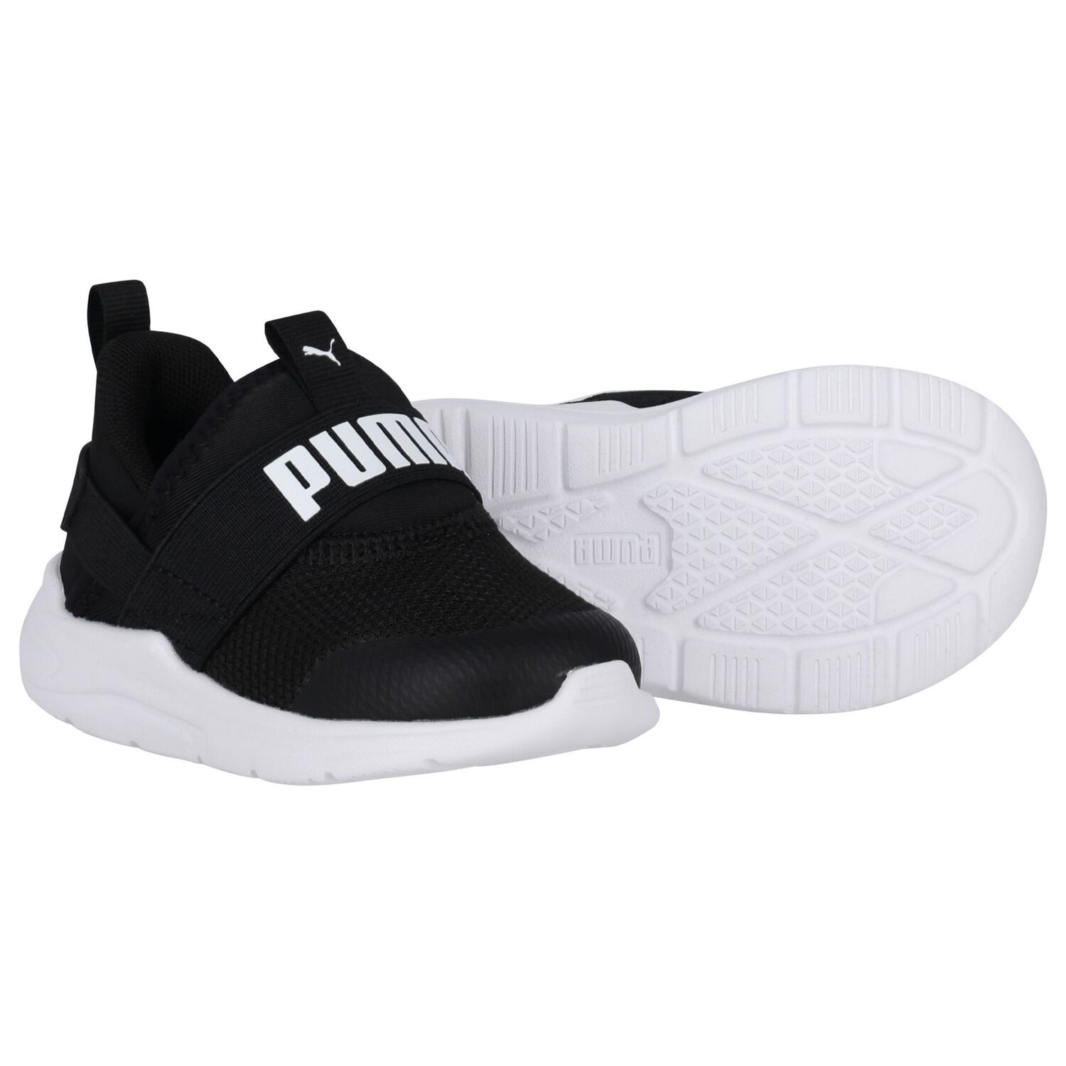 Younger Black Soft Wired 2 Sliptech Trainers, 1, hi-res