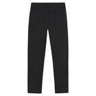 Boys Black Trousers, 2, hi-res