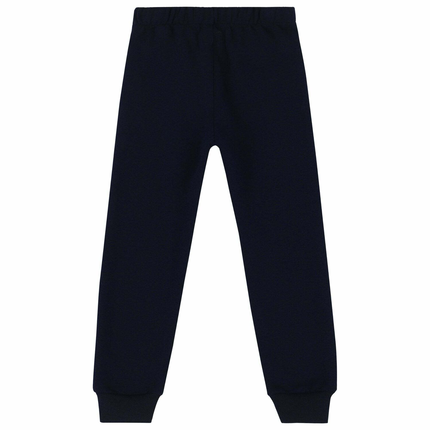 Boys Navy Cotton Joggers, 1, hi-res