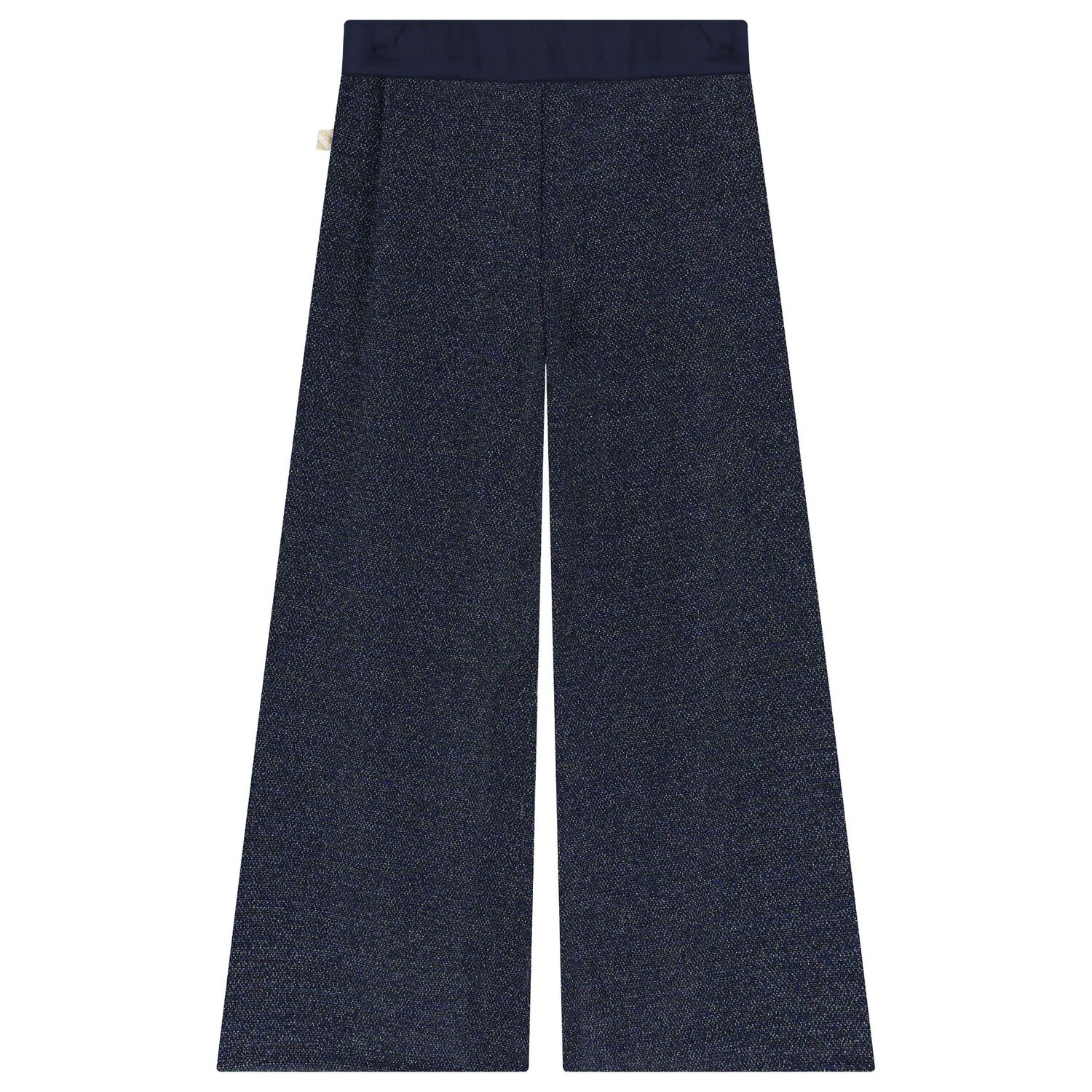 Girls Navy Blue Trousers, 1, hi-res