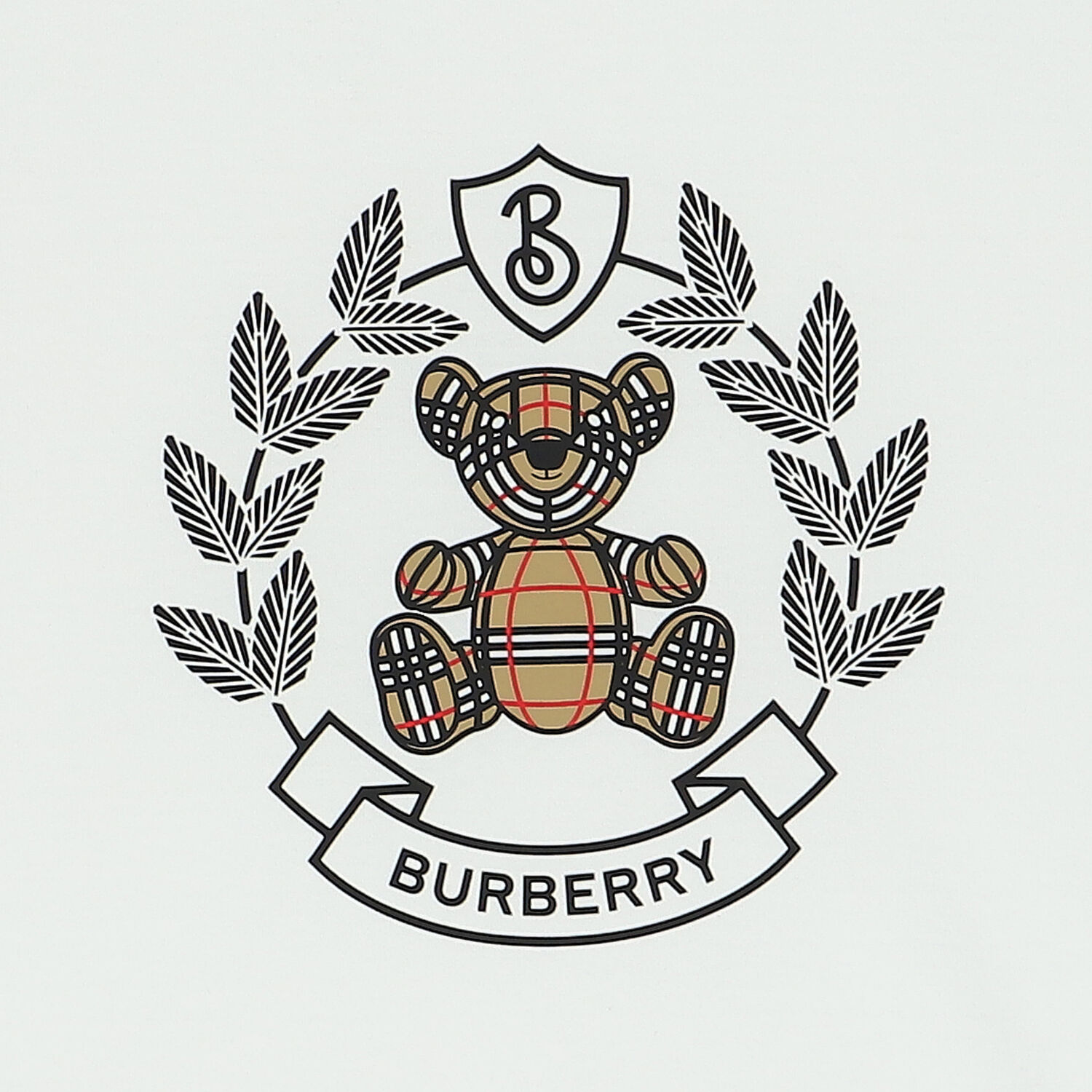 White Crest Logo T-Shirt, 1, hi-res