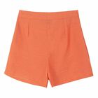 Girls Orange Skort, 1, hi-res