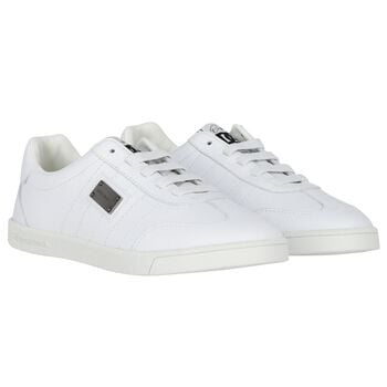 White Logo Trainers