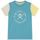 Boys Blue Logo T-Shirt, 2, hi-res