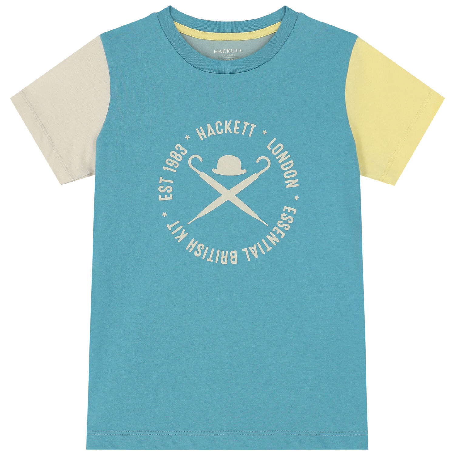 Boys Blue Logo T-Shirt, 2, hi-res