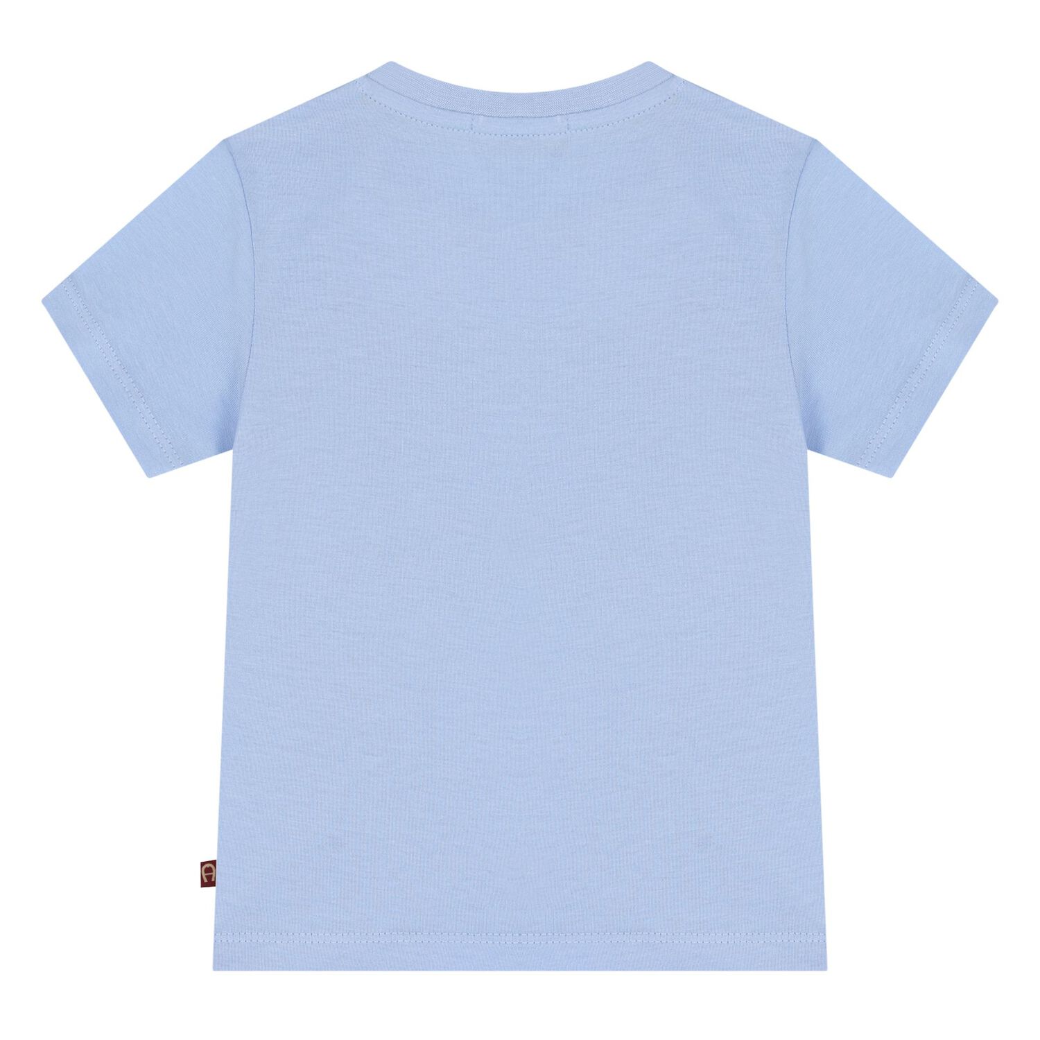 Younger Boys Blue Logo T-Shirt, 2, hi-res