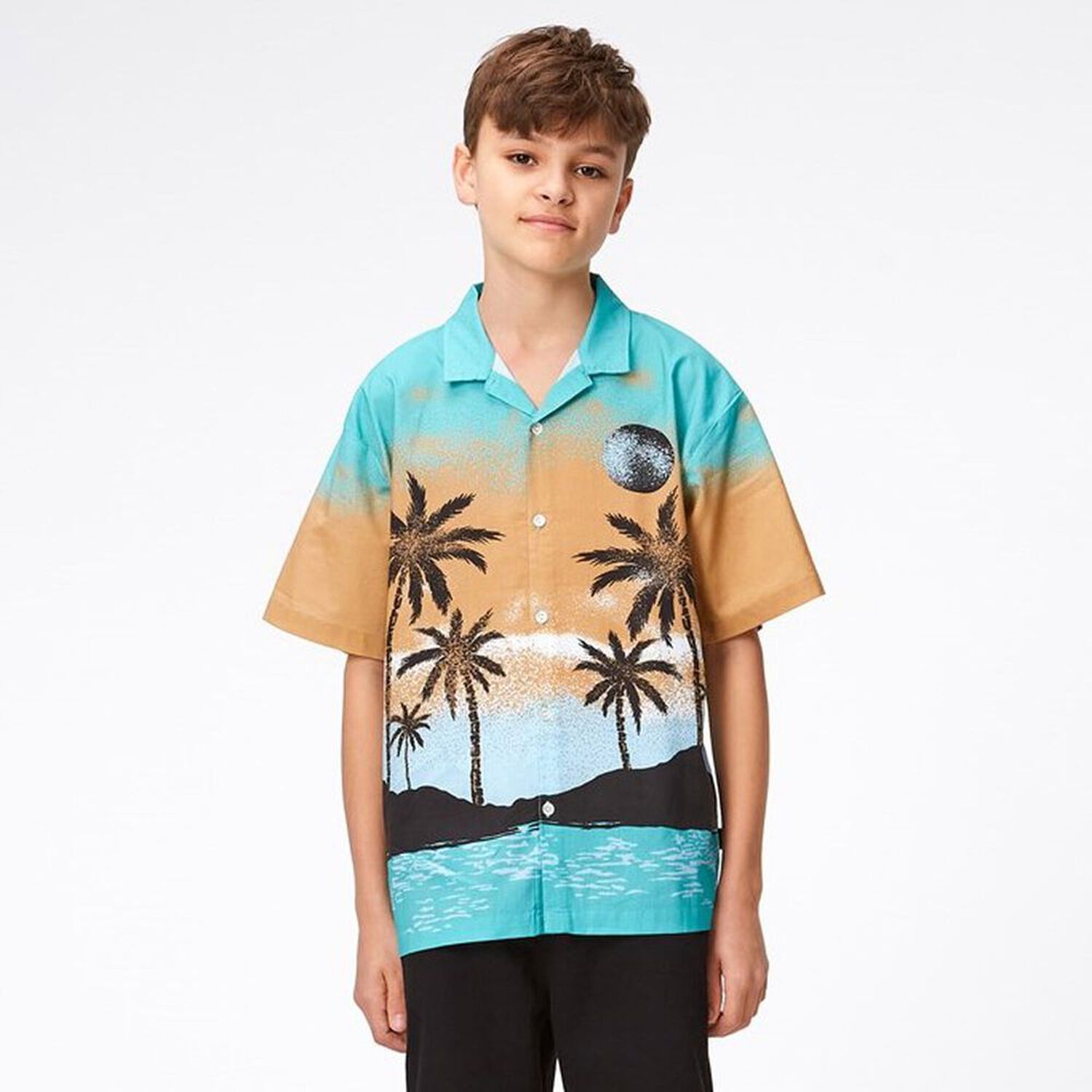 Boys Holiday Island Rui Shirt, 1, hi-res