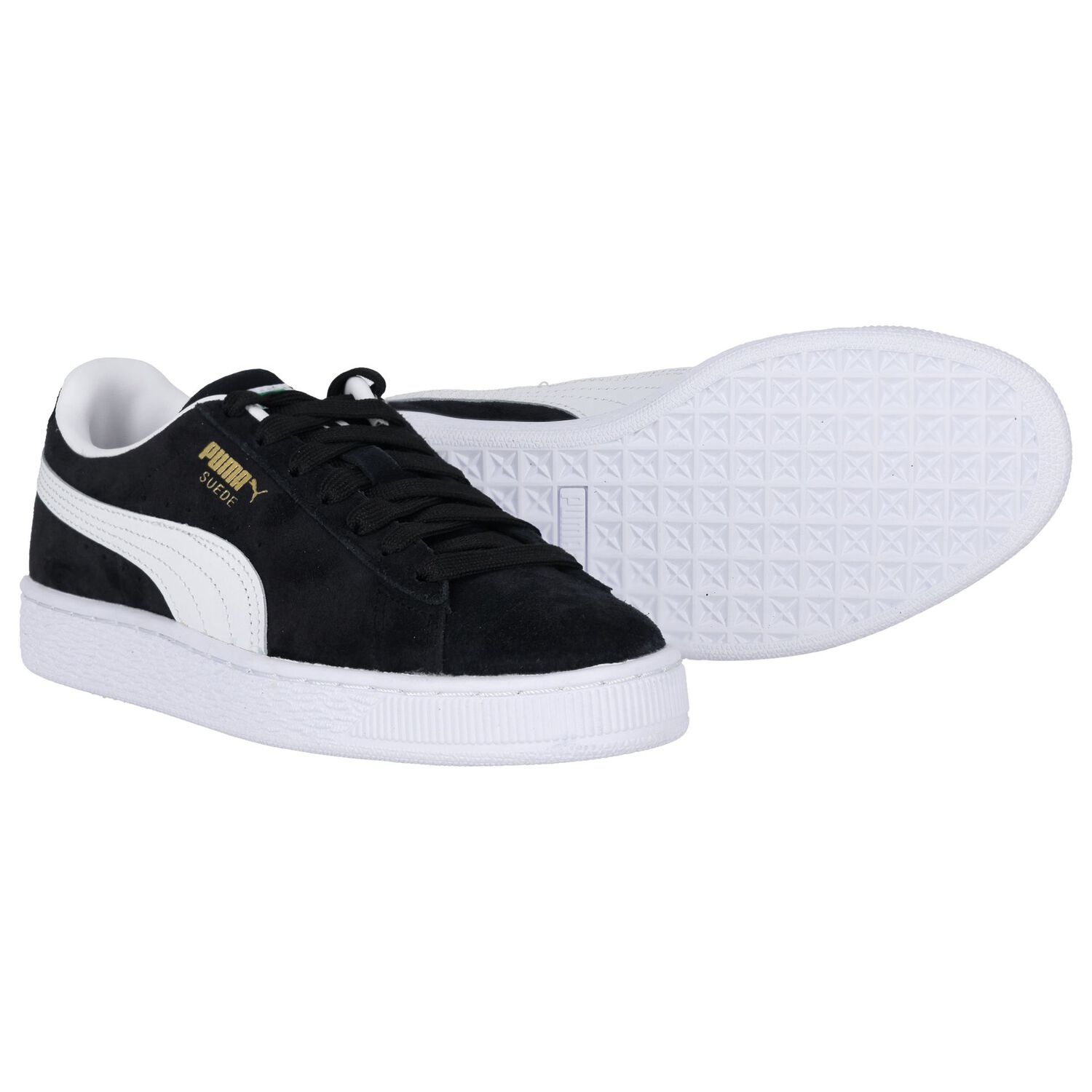 Black Suede Classic Trainers, 1, hi-res image number null