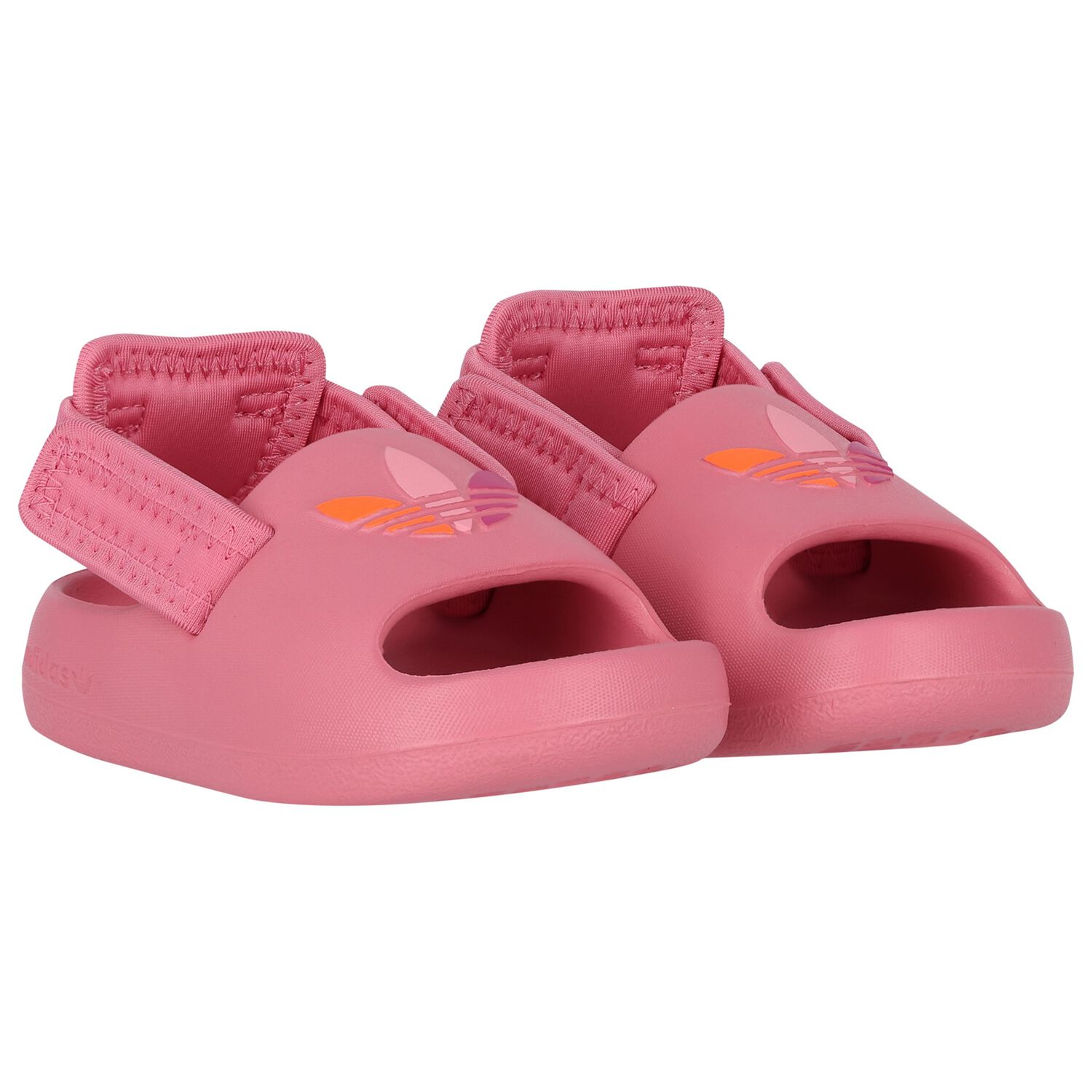 Girls Pink Adifom Adilette C Sliders, 1, hi-res
