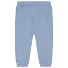 Baby Boys Beige & Blue Tracksuits ( 2 Pack ), 3, hi-res