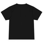 Boys Black Logo T-Shirt, 1, hi-res