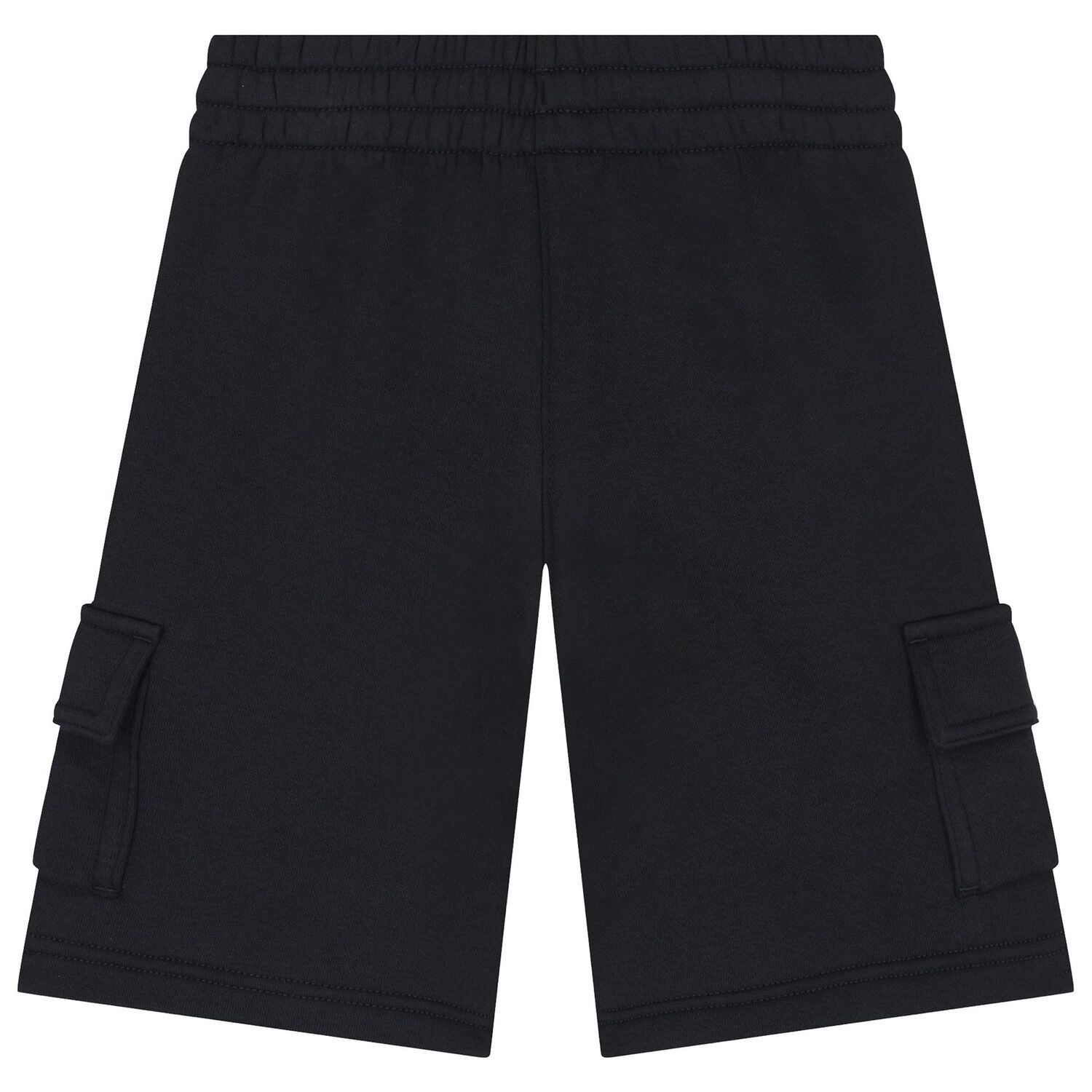 Black Logo Shorts, 1, hi-res