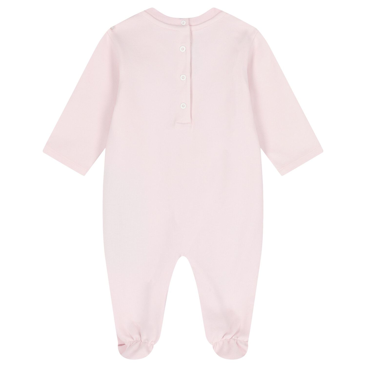 Baby Girls Pink Logo Babygrow Gift Set, 2, hi-res