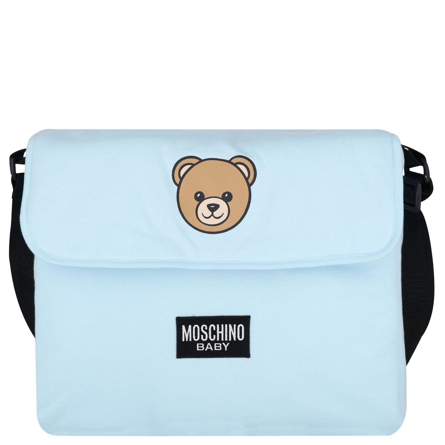 Blue Teddy Bear Baby Changing Bag, 3, hi-res image number null