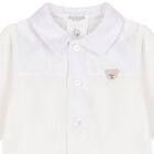 Baby Boys White Babygrow Gift Set, 2, hi-res