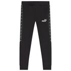Boys Black Logo Joggers, 1, hi-res
