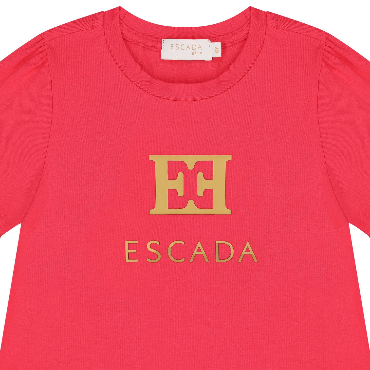 Girls Pink Logo Dress, 1, hi-res