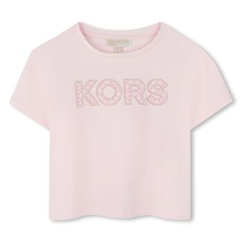 Girls Pink Logo T-Shirt