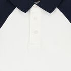 Boys White Polo Shirt, 1, hi-res