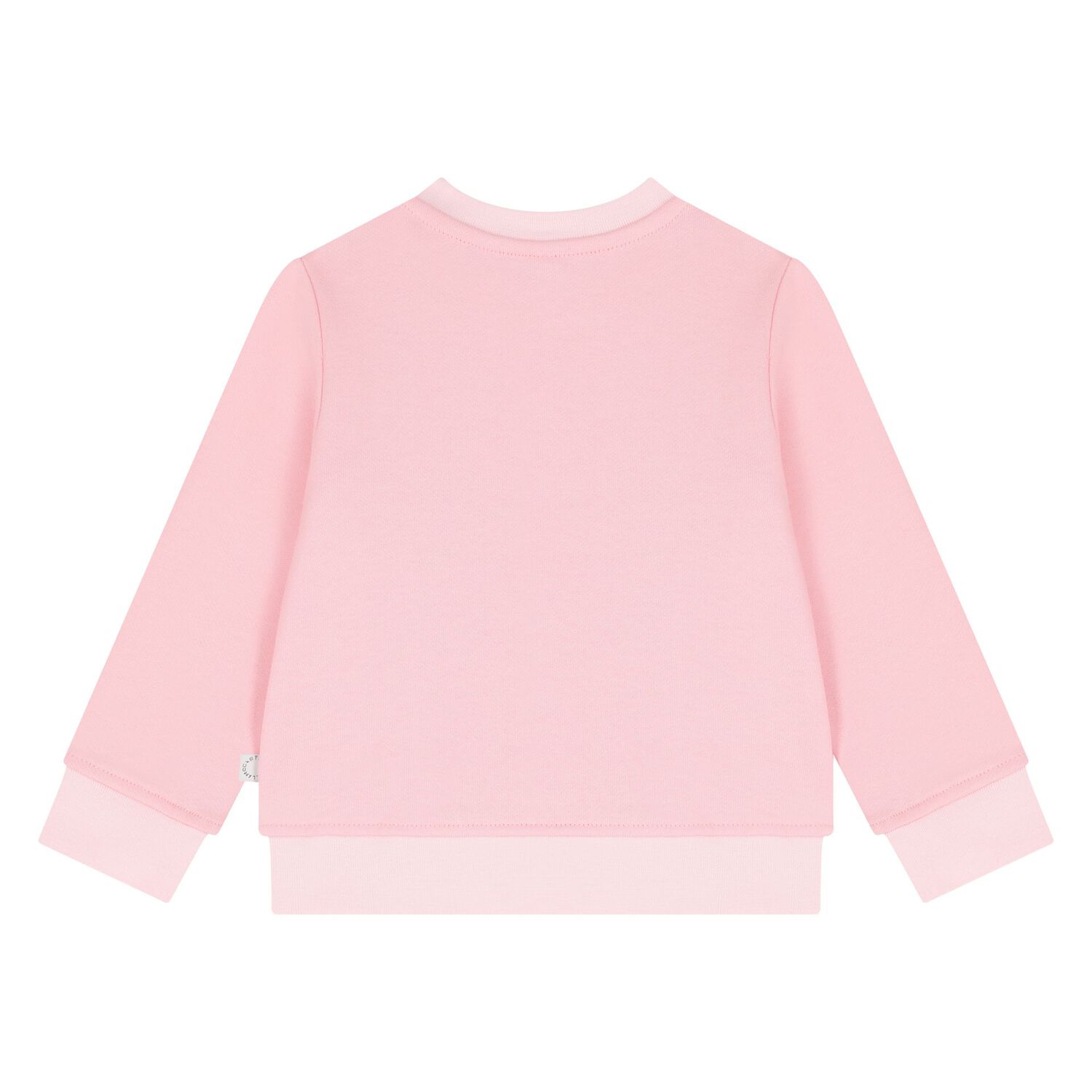 Younger Girls Pink Bird Logo Sweatshirt, 1, hi-res