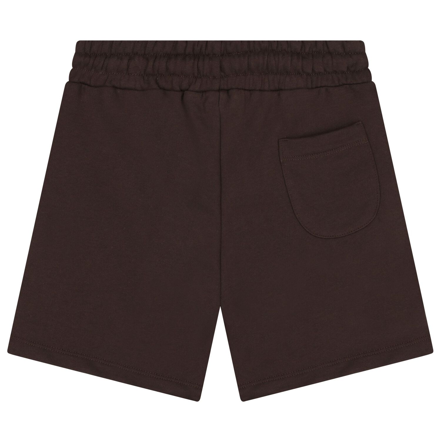 Brown Logo Shorts, 4, hi-res