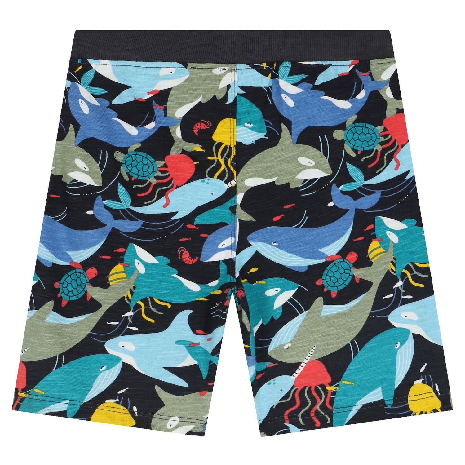 Boys Multi-colored Logo Shorts, 1, hi-res