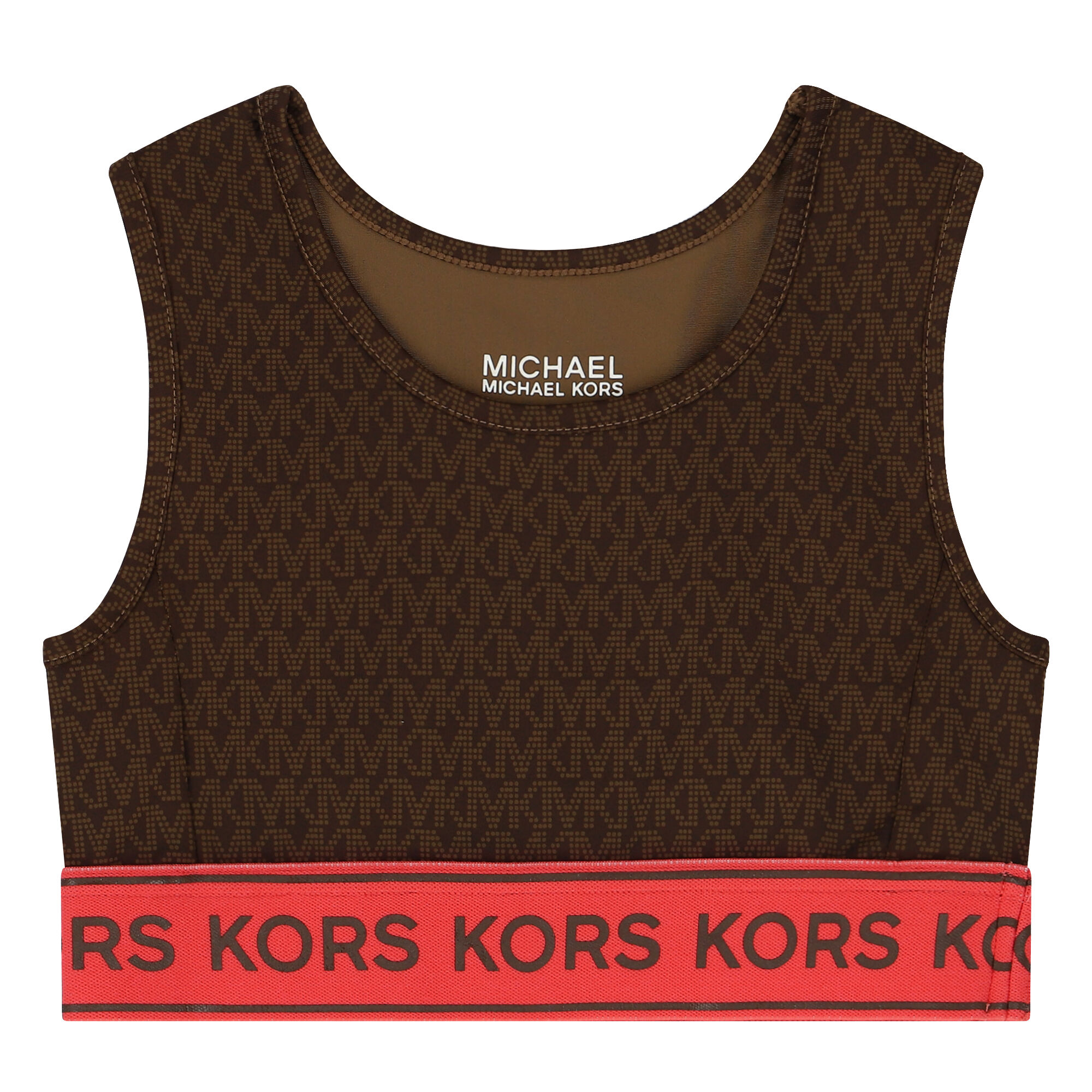 Michael kors hot sale logo tops