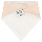 Beige Teddy Bear Logo Bib ( 2-Pack ), 1, hi-res