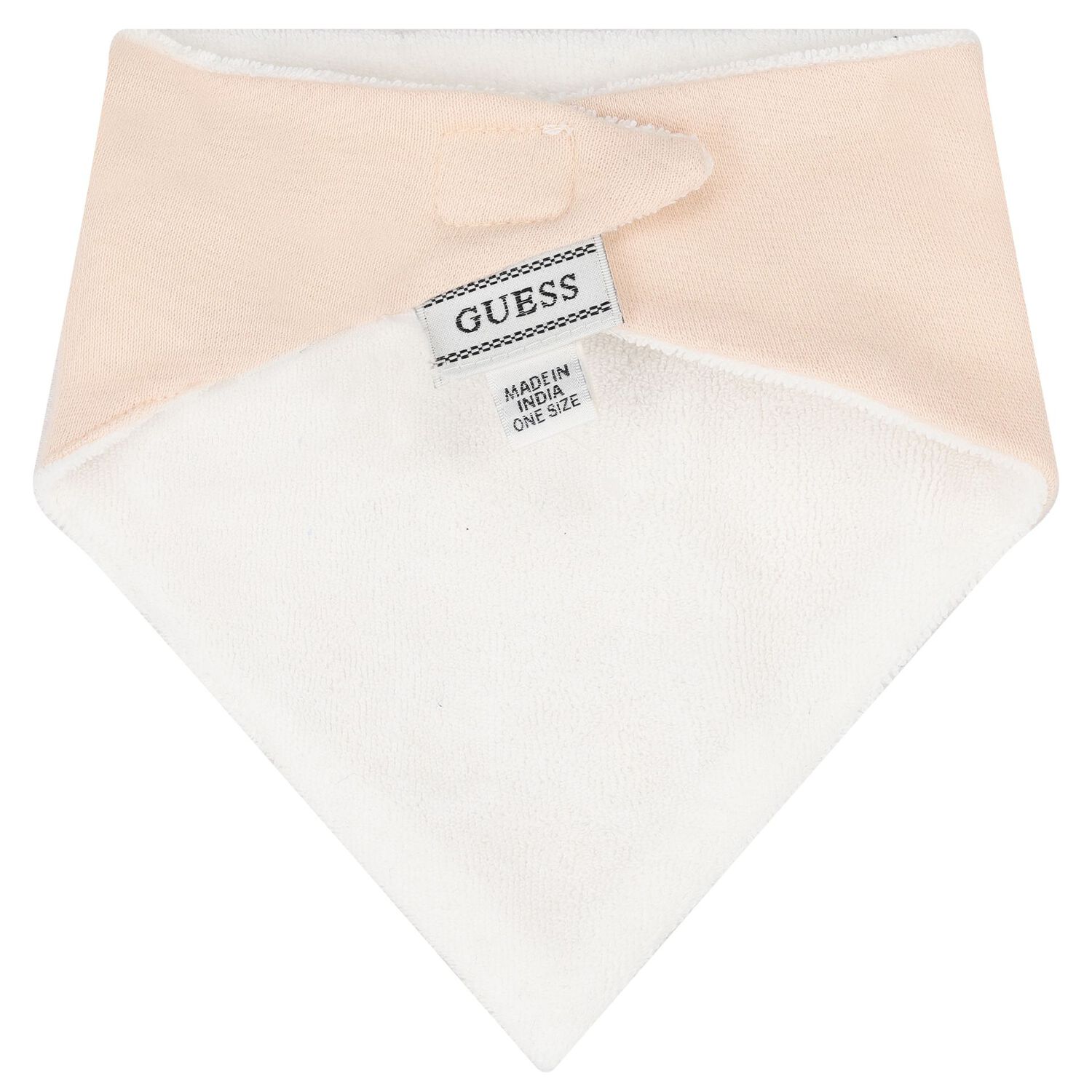 Beige Teddy Bear Logo Bib ( 2-Pack ), 1, hi-res