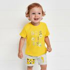 Younger Boys Grey Shorts, 1, hi-res