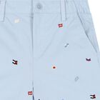 Boys Blue Flags Shorts, 1, hi-res