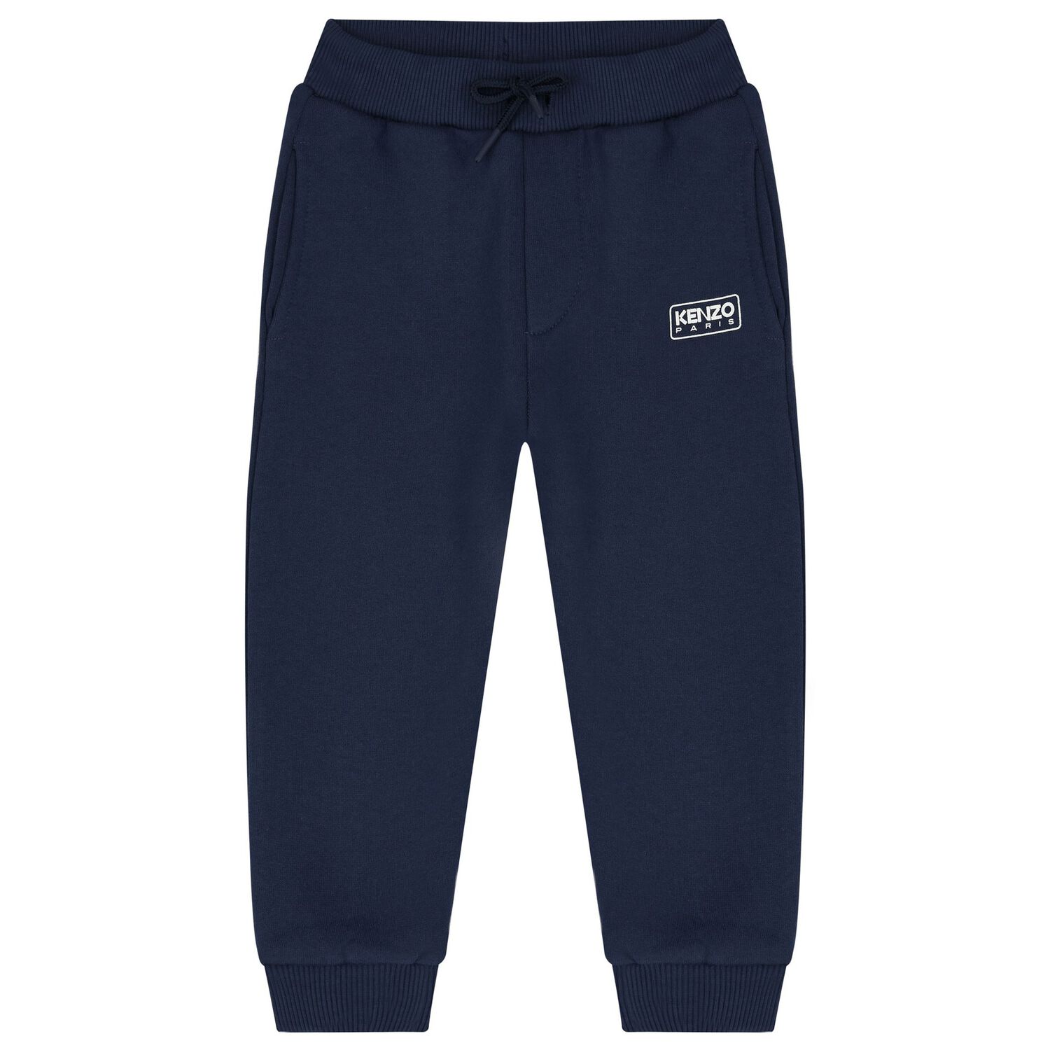 Younger Boys Navy Blue Logo Tracksuit, 1, hi-res image number null