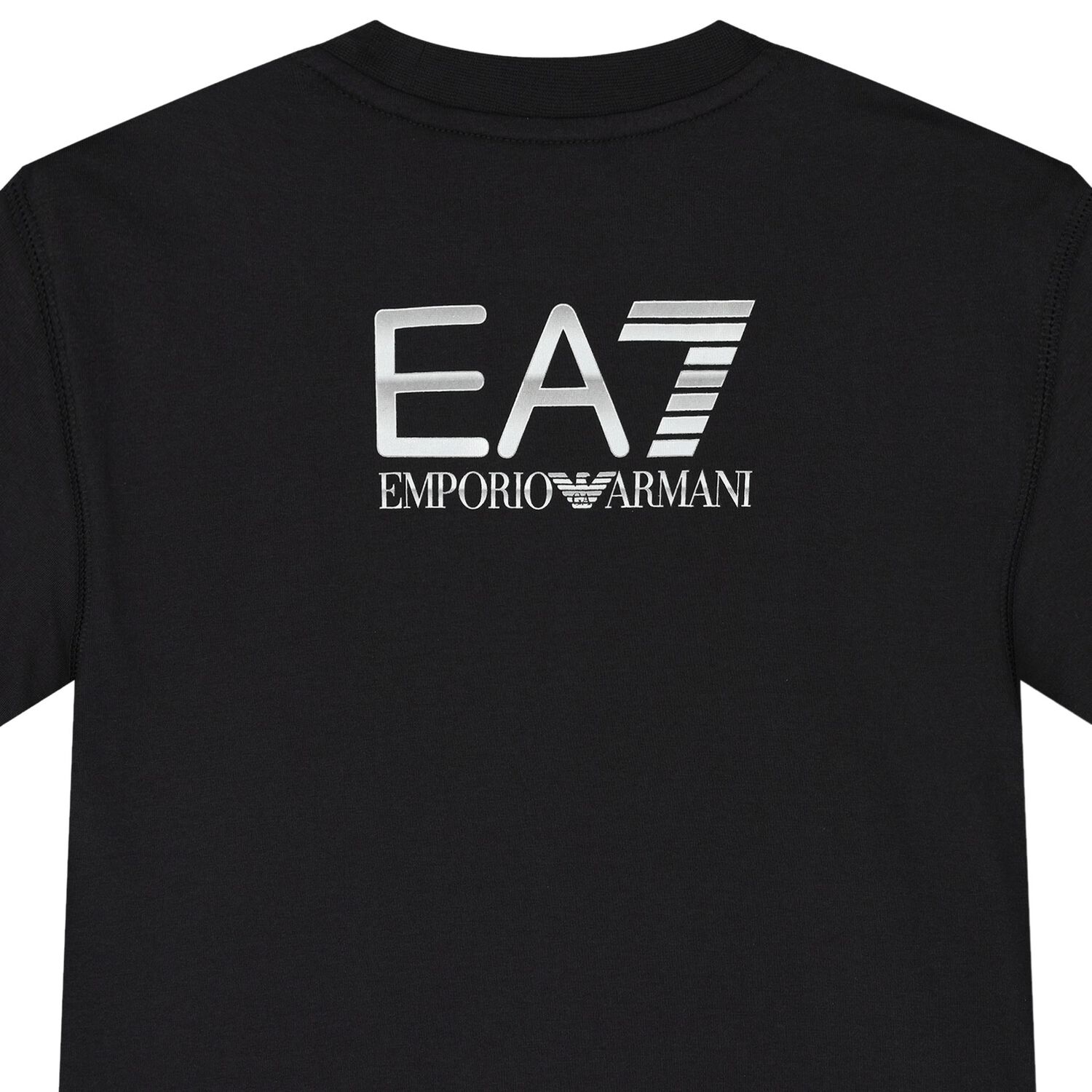 Boys Black Logo T-Shirt, 2, hi-res