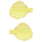 Girls Yellow Rosebud Hairclips ( 2-Pack ), 2, hi-res