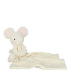 Baby Girls Ivory & Pink Mouse Doudou Comforter, 1, hi-res