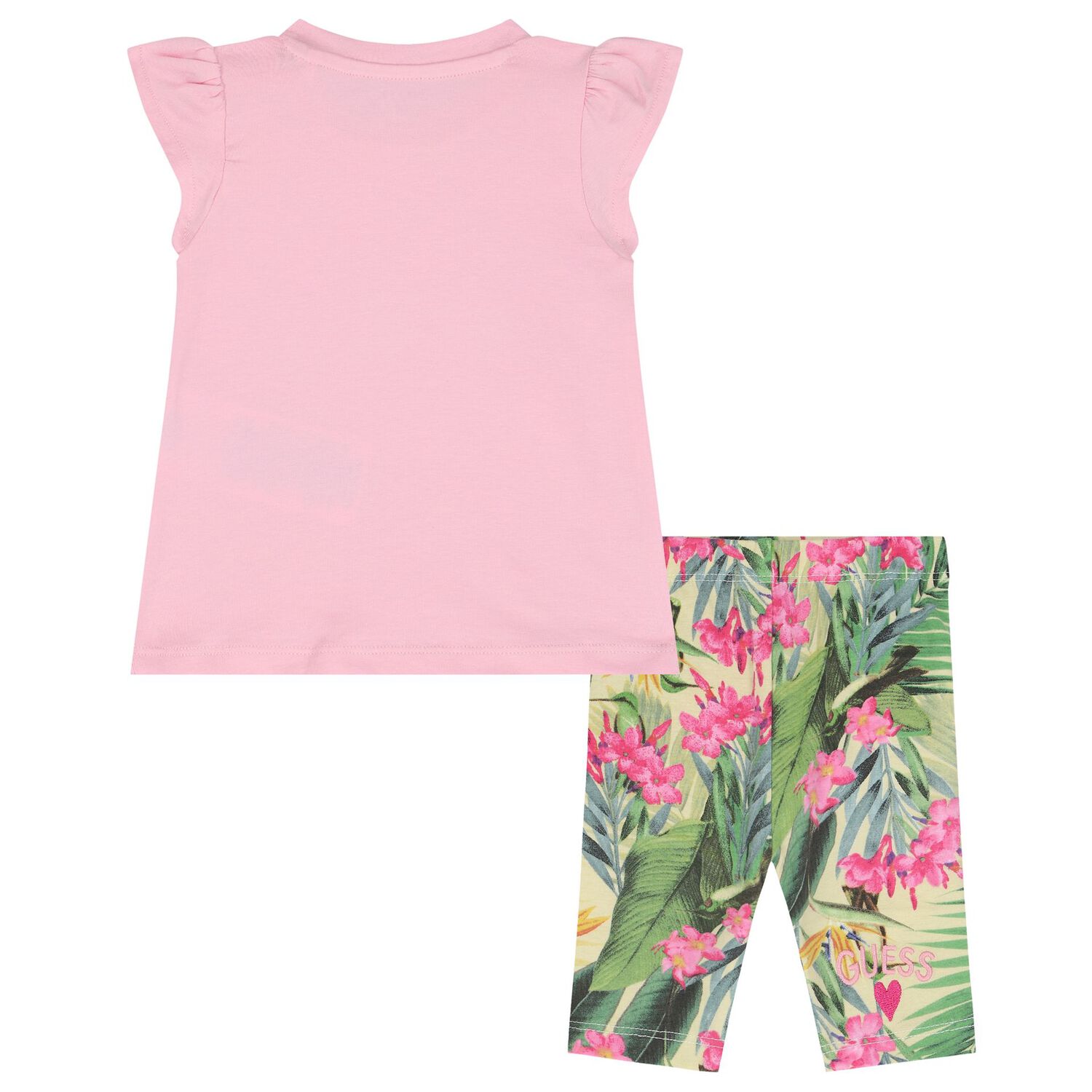 Baby Girls Botanical Print Leggings Set, 1, hi-res