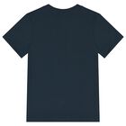 Navy Blue Logo T-Shirt, 1, hi-res