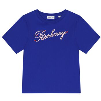 Boys Blue Logo T-Shirt