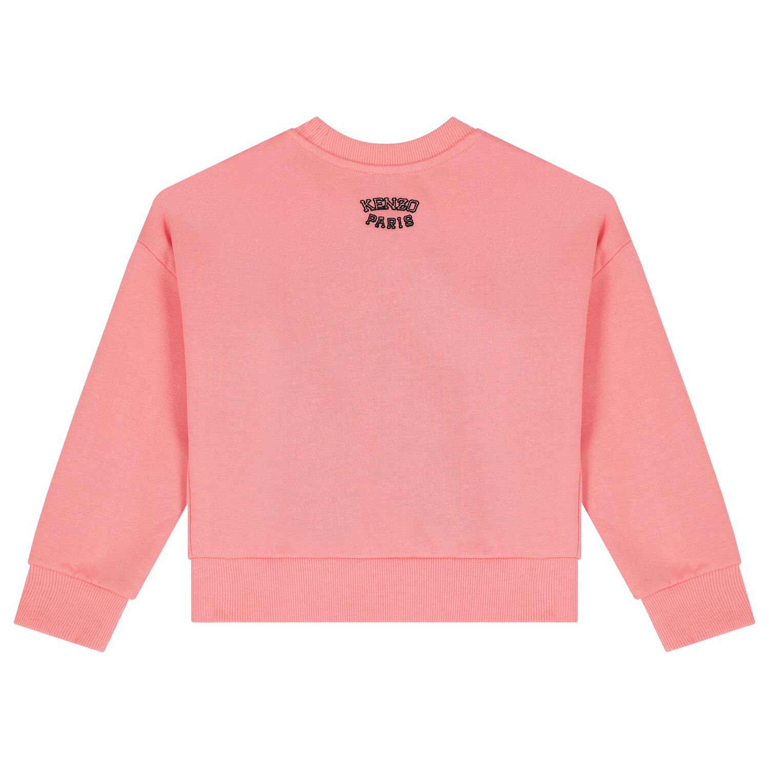 Girls Pink Tiger Logo Sweatshirt, 1, hi-res image number null