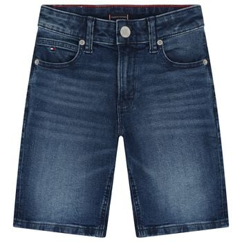 Boys Blue Denim Shorts