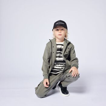 Black & White Logo Cap